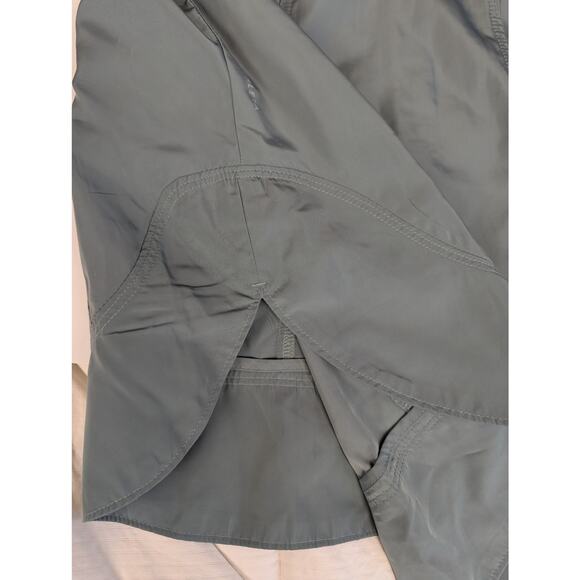 ATHLETA Drip Drop Jacket Minimalistic Grey Lightweight Gray/Green S Small - Picture 14 of 16